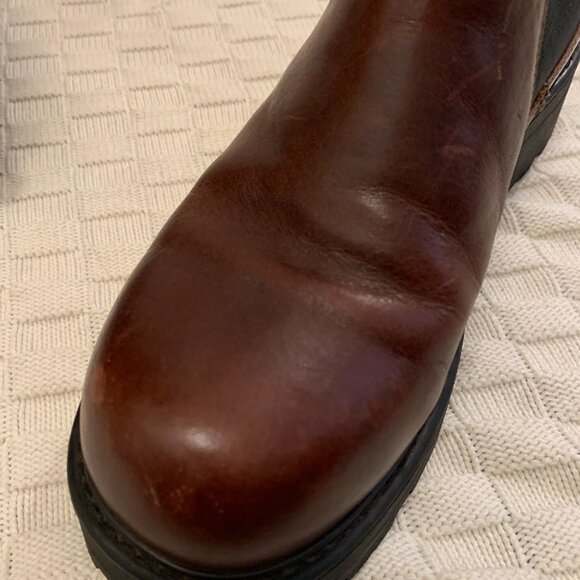 Vagabond Lug Sole Chelsea Boots, Brown, Size 39 - Picture 7 of 12